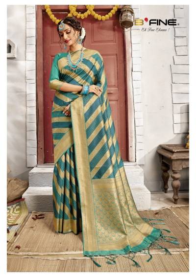 All Time Hit Vol 3 By Bfine Banarasi Silk Wedding Saree Collection
